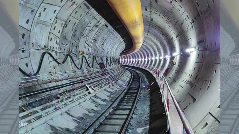 'मेट्रो ३'च्या भुयारीकरणाचं ७० टक्के काम पूर्ण