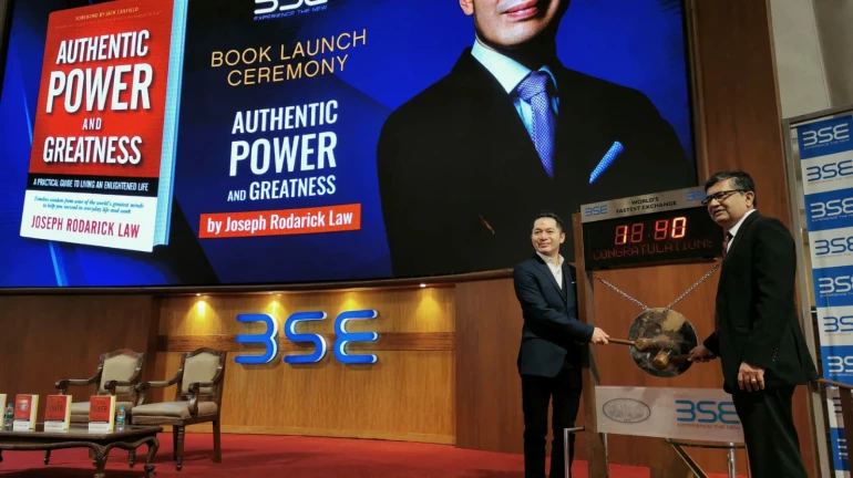 Investor And Best-Selling Author Joseph Rodarick Law Unveils His Book- 'Authentic Power And Greatness' At BSE