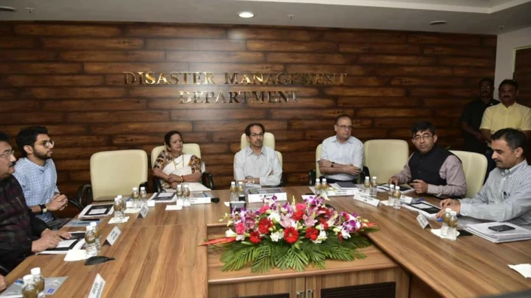 CM Uddhav Thackeray meets with official from various government agencies