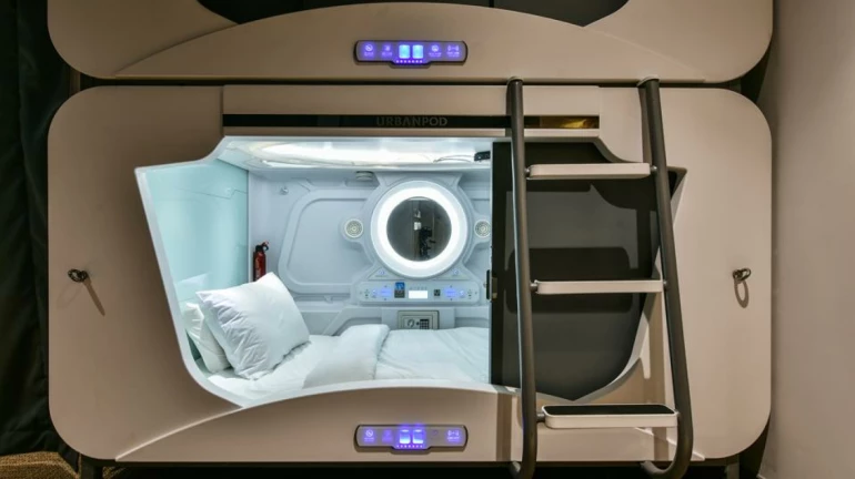 मुंबई सेंट्रल स्थानकात प्रवाशांसाठी पॉड हॉटेल मुंबई सेंट्रल स्थानकात प्रवाशांसाठी पॉड हॉटेल