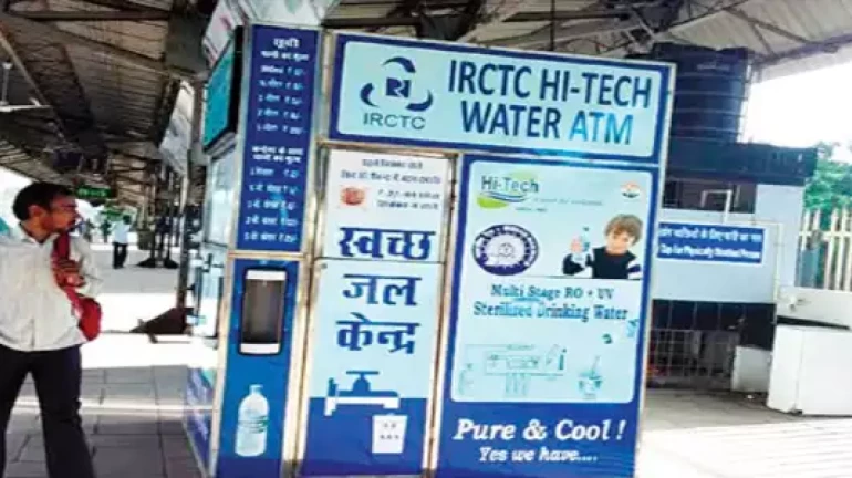 Water ATMs at 23 railway stations to dry up soon Water ATMs at 23 railway stations to dry up soon