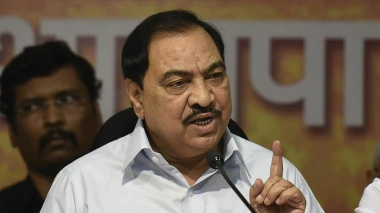 एकनाथ खडसे यांना EDची नोटीस एकनाथ खडसे यांना EDची नोटीस