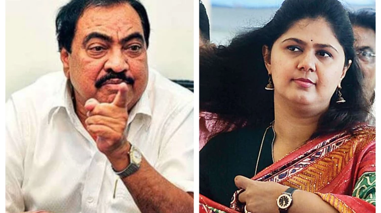 'Unhappy' Eknath Khadse rushes to Delhi, Pankaja Munde missed BJP review meeting 'Unhappy' Eknath Khadse rushes to Delhi, Pankaja Munde missed BJP review meeting