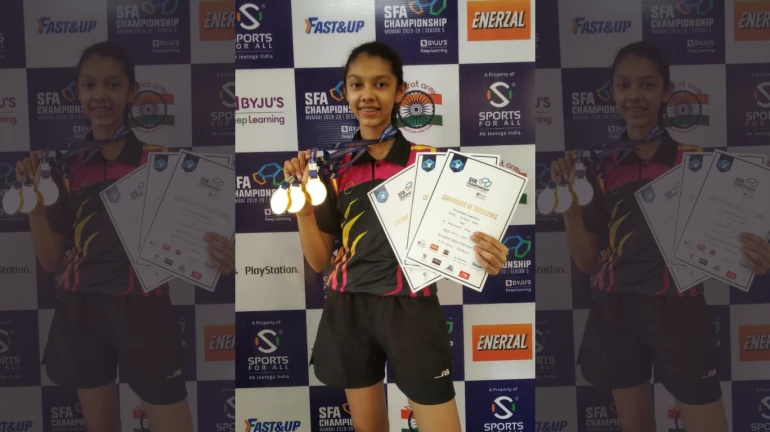 SFA Championship 2019: Kabir shines in Swimming, Pahel sweeps TT event SFA Championship 2019: Kabir shines in Swimming, Pahel sweeps TT event