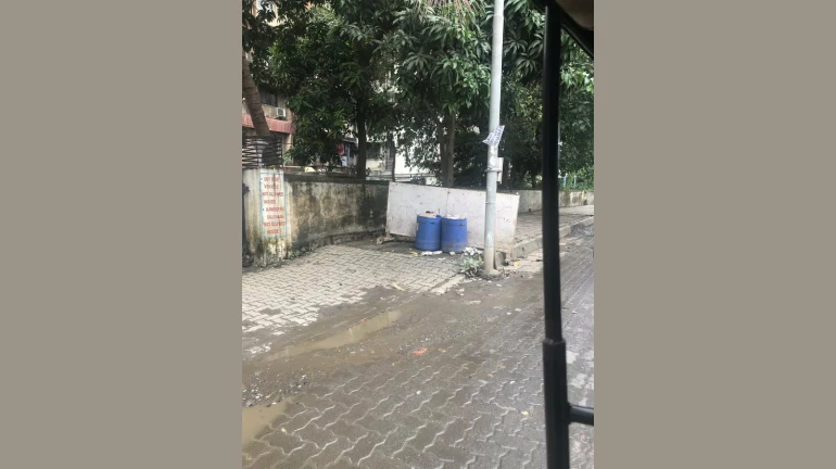 BMC takes four months to fix footpath despite a complaint BMC takes four months to fix footpath despite a complaint