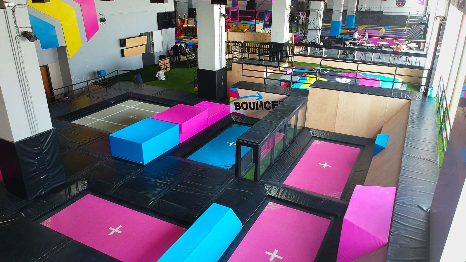 indoor bouncing