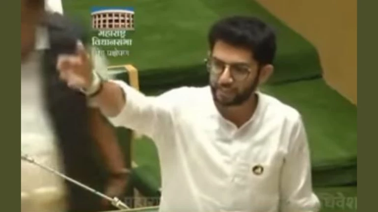 Aditya Thackeray takes aim at the opposition in his first speech as MLA