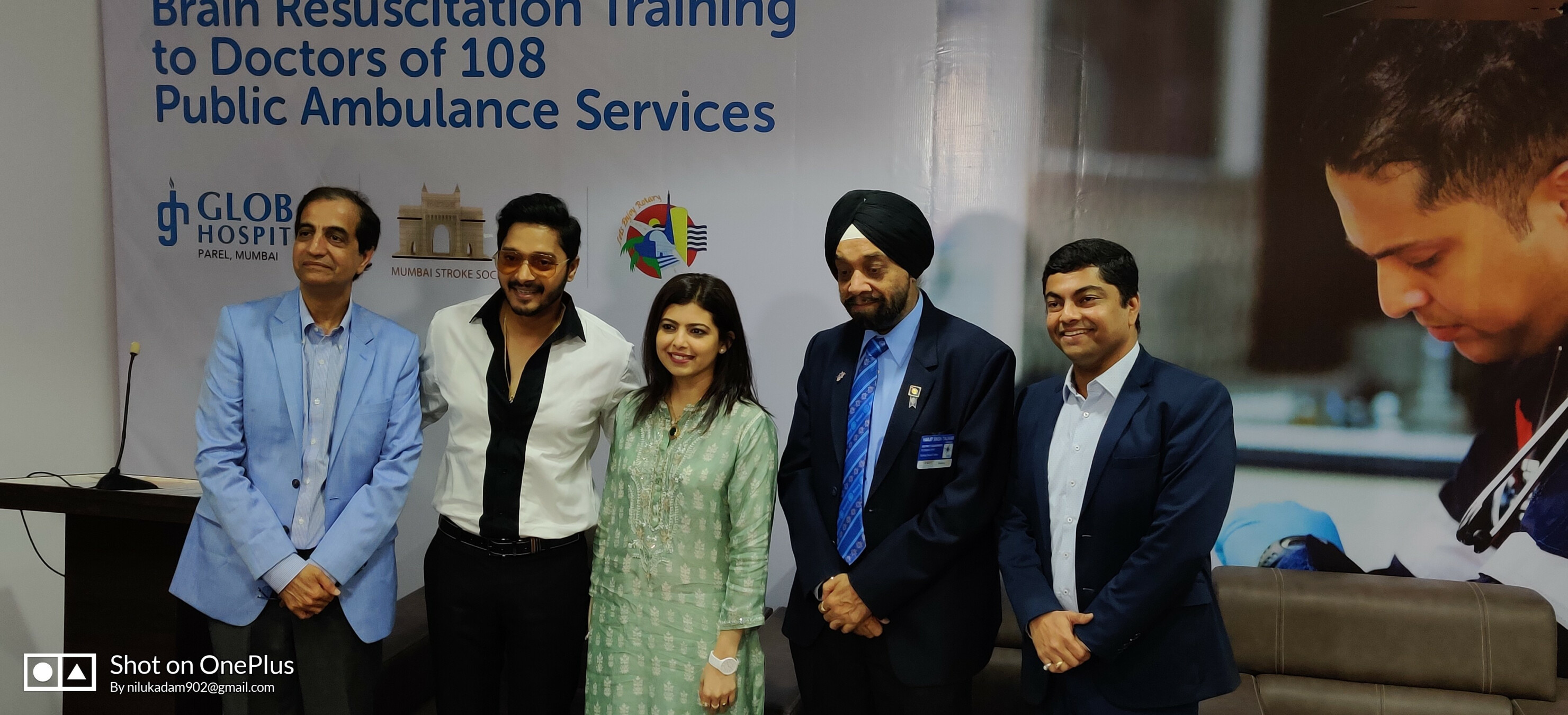 Actor Sheyas Talpade Raises Awareness About Stroke At Global Hospital