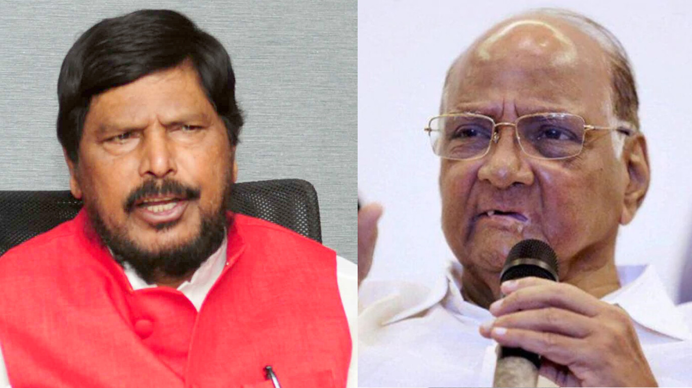 शरद पवारांच्या 'त्या' मागणीला रामदास आठवलेंचा पाठिंबा