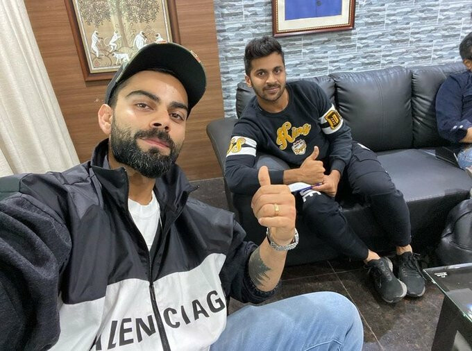 मुंबईकर शार्दुलची विराट रोहलीनं मराठीतून केली स्तुती