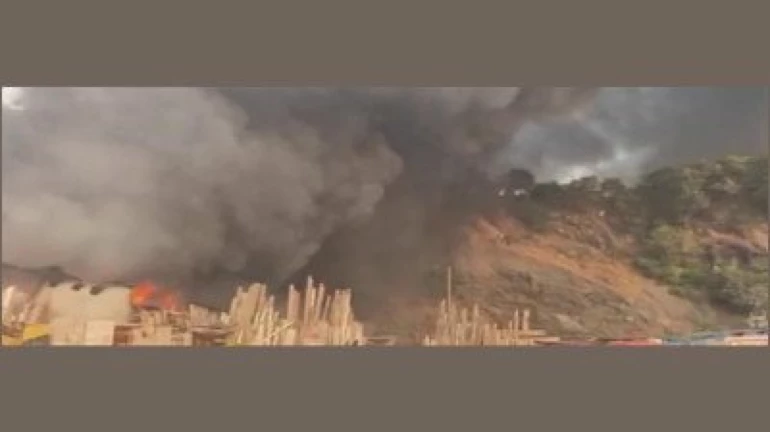 Two Killed After Massive Fire Breaks Out At Sakinaka Two Killed After Massive Fire Breaks Out At Sakinaka