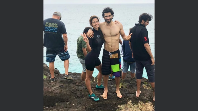 Underwater kiss for Disha Patani and Aditya Roy Kapur Underwater kiss for Disha Patani and Aditya Roy Kapur
