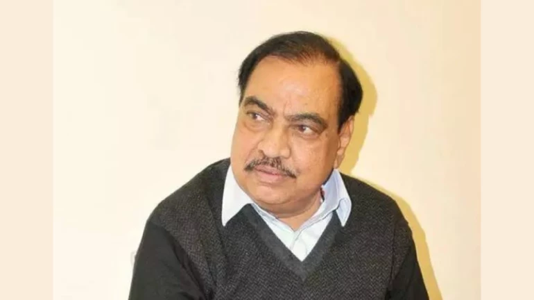 MLC Elections: BJP leader Eknath Khadse upset after being denied ticket MLC Elections: BJP leader Eknath Khadse upset after being denied ticket