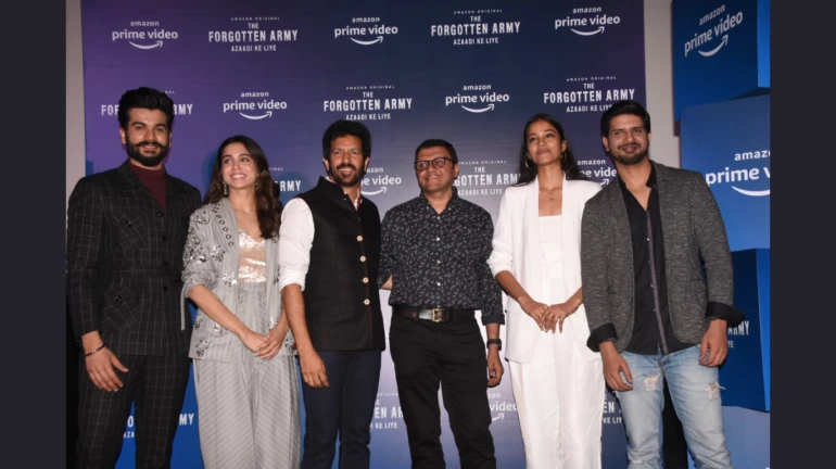 अमेजॉन प्राइम वीडियो ने रिलीज किया 'द फॉरगोटेन आर्मी' का ट्रेलर! अमेजॉन प्राइम वीडियो ने रिलीज किया 'द फॉरगोटेन आर्मी' का ट्रेलर!