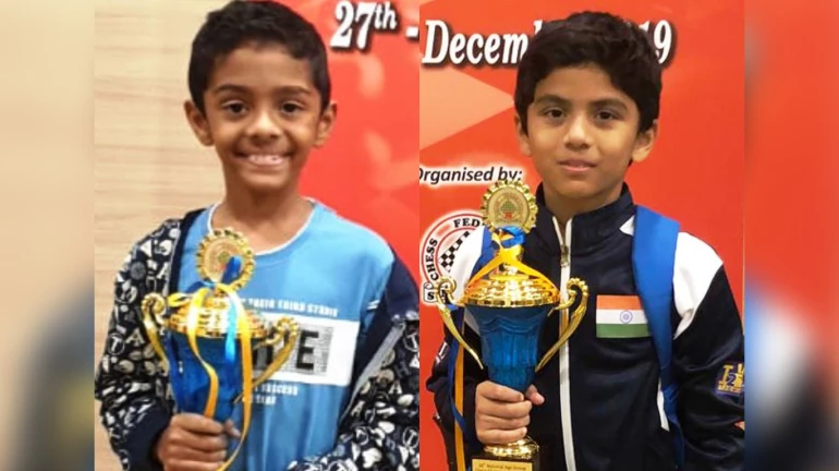 Mumbai boys Aditya, Vedant bag silver, bronze respectively at Singapore Chess Championship Mumbai boys Aditya, Vedant bag silver, bronze respectively at Singapore Chess Championship