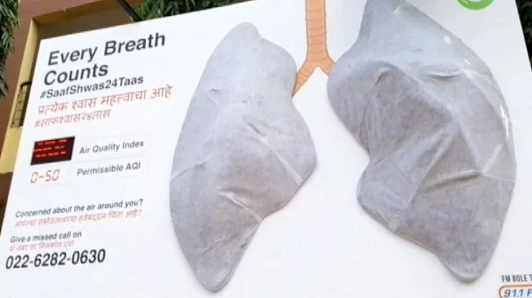 Within A Week Of Installation, Artificial Lungs At Bandra Have Started Turning Black Within A Week Of Installation, Artificial Lungs At Bandra Have Started Turning Black