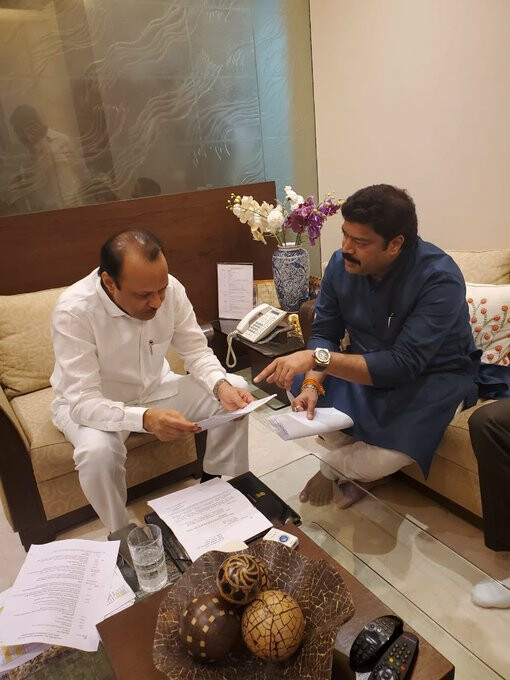 ‘त्या’ २७ गावांची वेगळी नगरपालिका करा, मनसे आमदाराने घेतली उपमुख्यमंत्र्यांची भेट