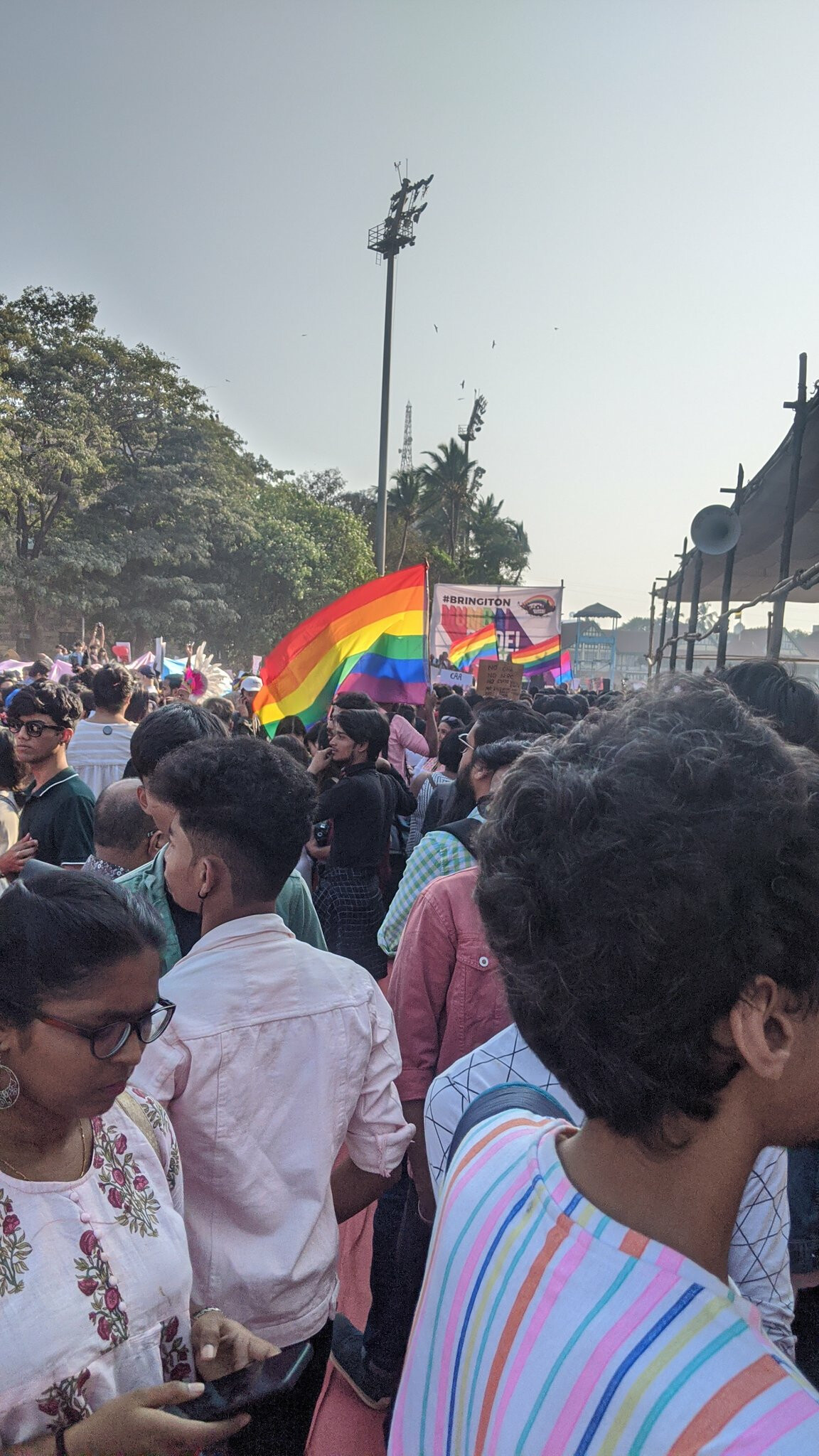 आज़ाद मैदान में शरजील इमाम के समर्थन में लगे नारे, पुलिस कर रही है जांच