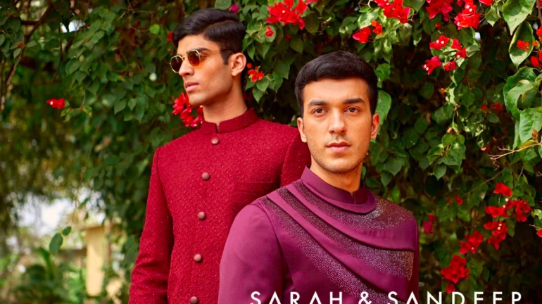 Luxury menswear label SS HOMME is now Sarah & Sandeep Luxury menswear label SS HOMME is now Sarah & Sandeep