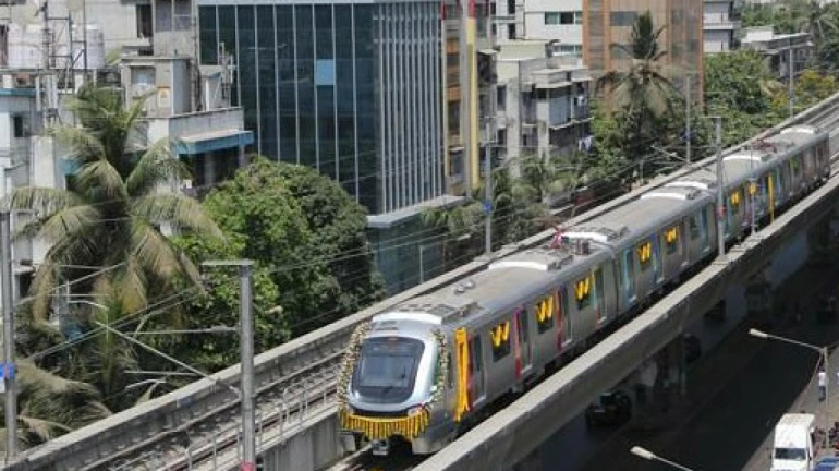Ridership for Mumbai Metro goes up Ridership for Mumbai Metro goes up