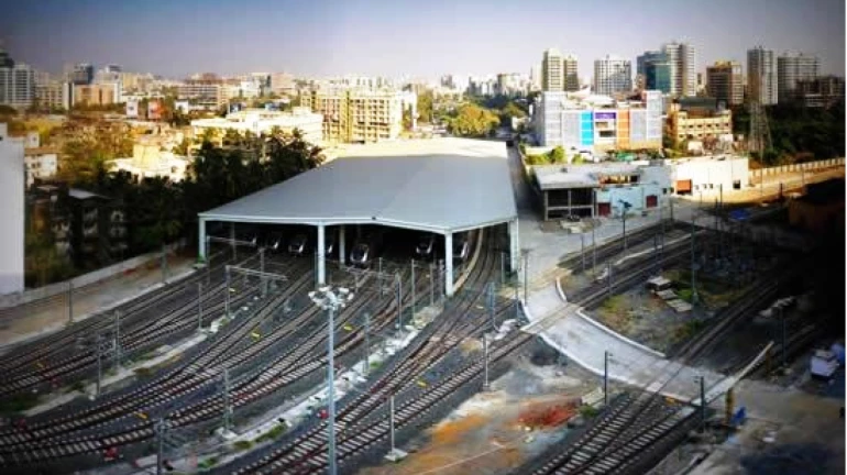 मेट्रोच्या 'या' डेपोचं ९० टक्के काम पूर्ण मेट्रोच्या 'या' डेपोचं ९० टक्के काम पूर्ण