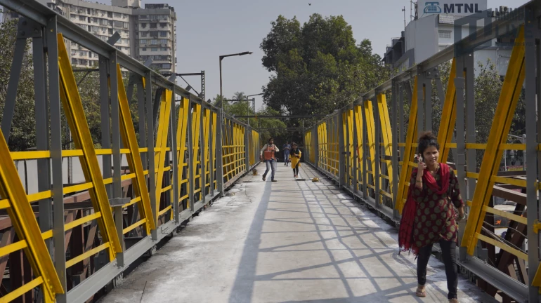 BMC partially opens up King's Circle footover bridge BMC partially opens up King's Circle footover bridge
