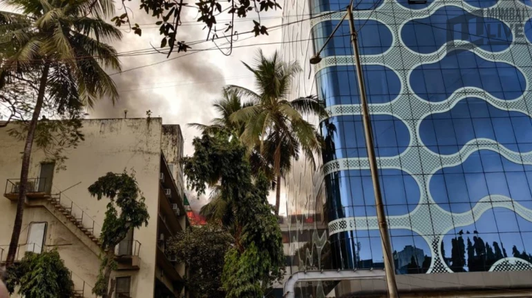 Major fire breaks out in Andheri East Major fire breaks out in Andheri East