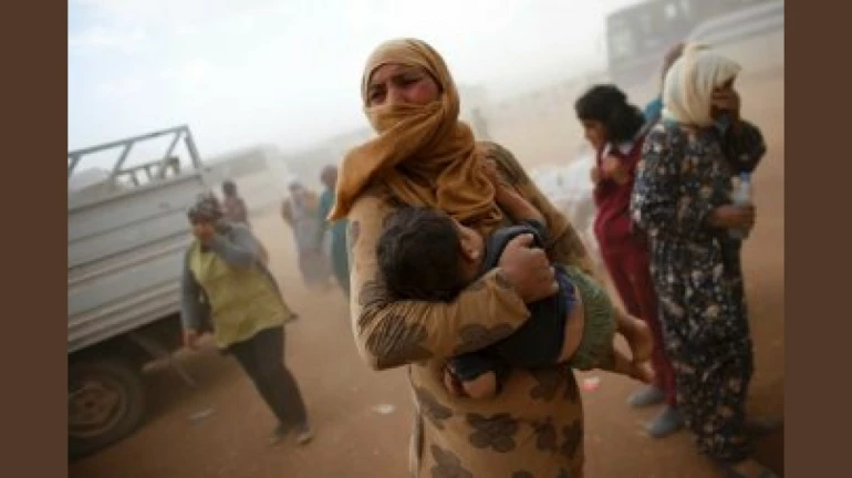 कुर्ल्यातील महिला अडकली सिरियात कुर्ल्यातील महिला अडकली सिरियात