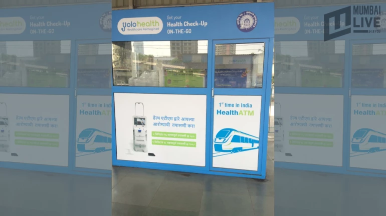 Railways Set Up Their First Health ATM At Borivali Station Railways Set Up Their First Health ATM At Borivali Station
