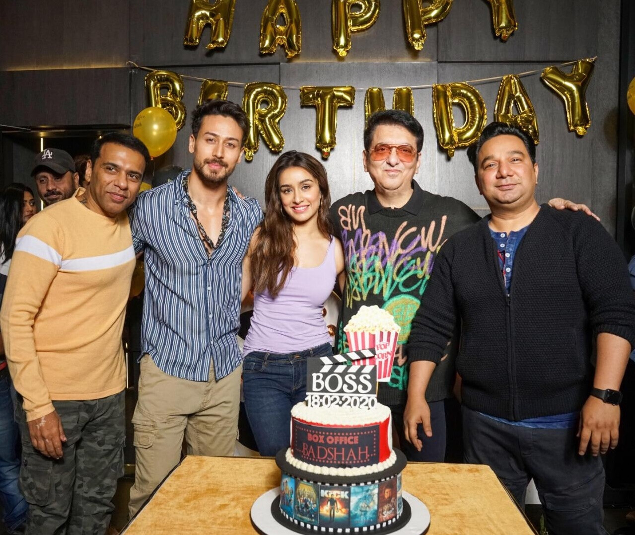 'बागी 3' की टीम के साथ साजिद नाडियाडवाला ने मनाया अपना जन्मदिन