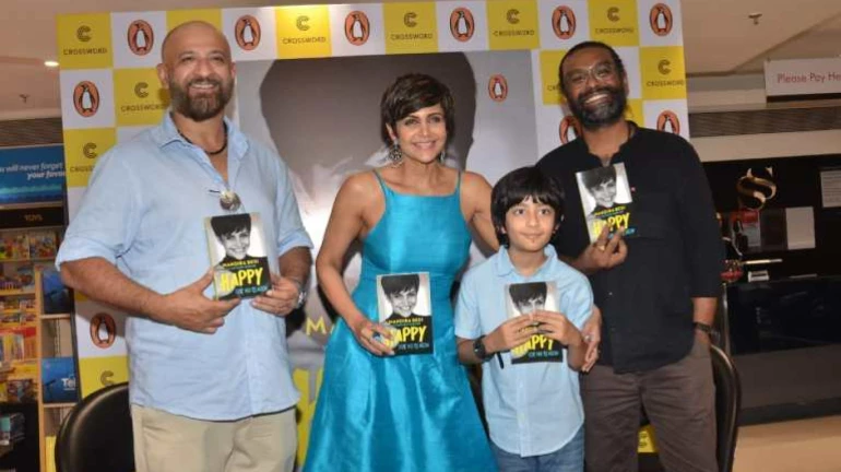 Mandira Bedi Launches Her Memoir 'Happy For No Reason' Mandira Bedi Launches Her Memoir 'Happy For No Reason'