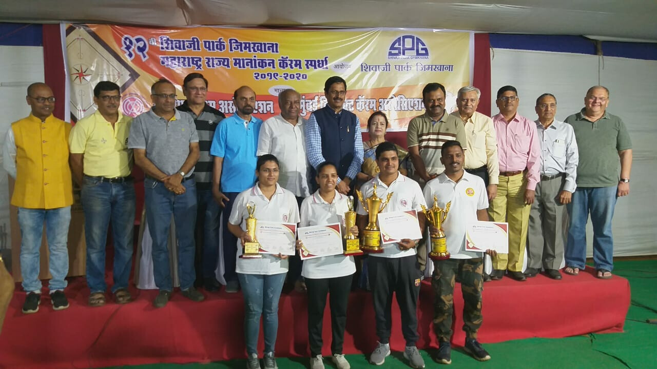 महाराष्ट्र राज्य गुणांकन कॅरम स्पर्धा : विकास धारिया, आयेशा साजिद यांना विजेतेपद