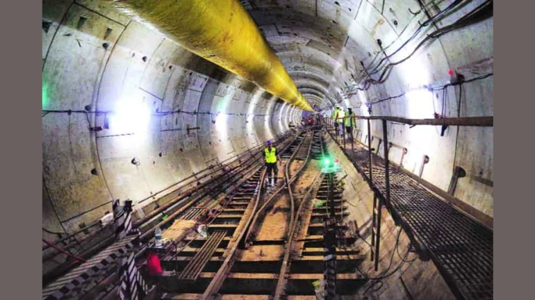 MMRC finishes construction of 270m Metro-3 tunnel under Mithi river