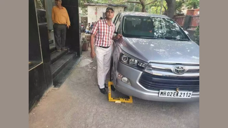After helicopters, BMC seizes car to collect property tax