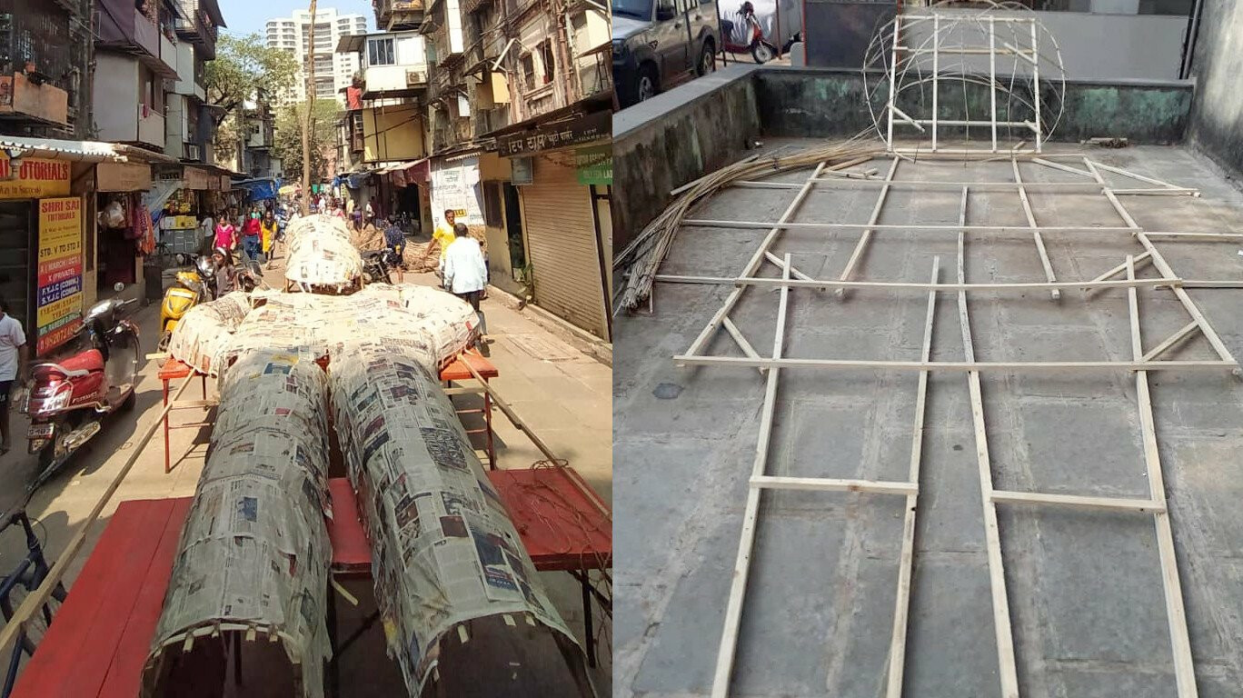 बी.डी.डी. चाळीत आलाय 'कोरोना' व्हायरस, रहिवाशी करणार होळीला दहन