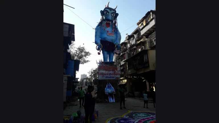 BDD chawl residents to burn "Coronasur" this Holi BDD chawl residents to burn "Coronasur" this Holi