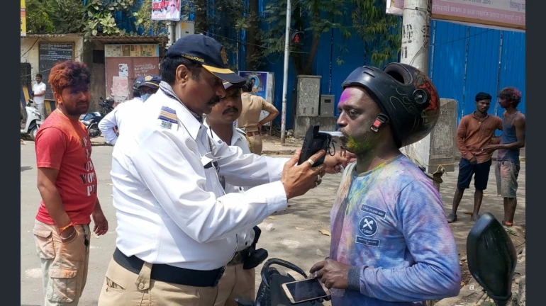 Holi 2024: Nearly 350 Motorists Booked For Drink & Drive Cases