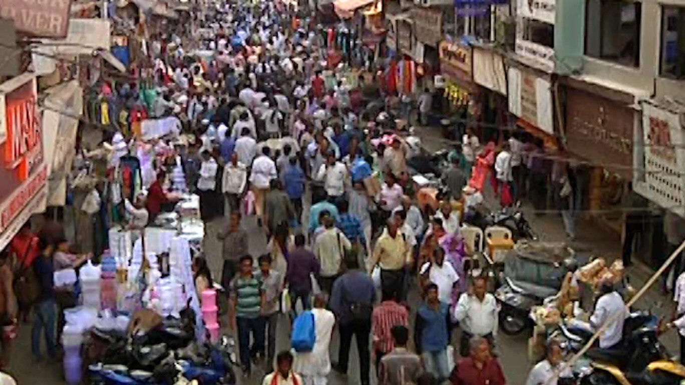 Image result for market in mumbai