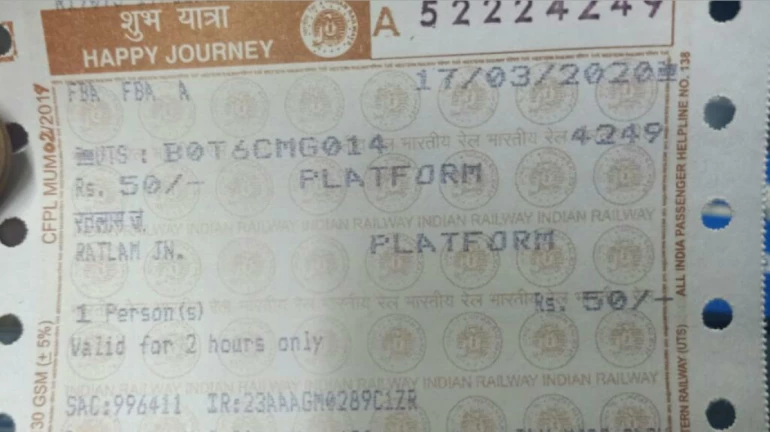 Now, These Stations In Mumbai To Charge INR 50 For Platform Ticket