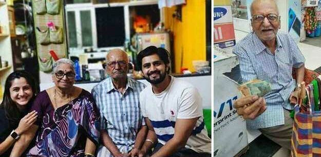 डोंबिवालीतल्या पिशवीवाल्या जोशी आजोबांना भेटला शशांक केतकर