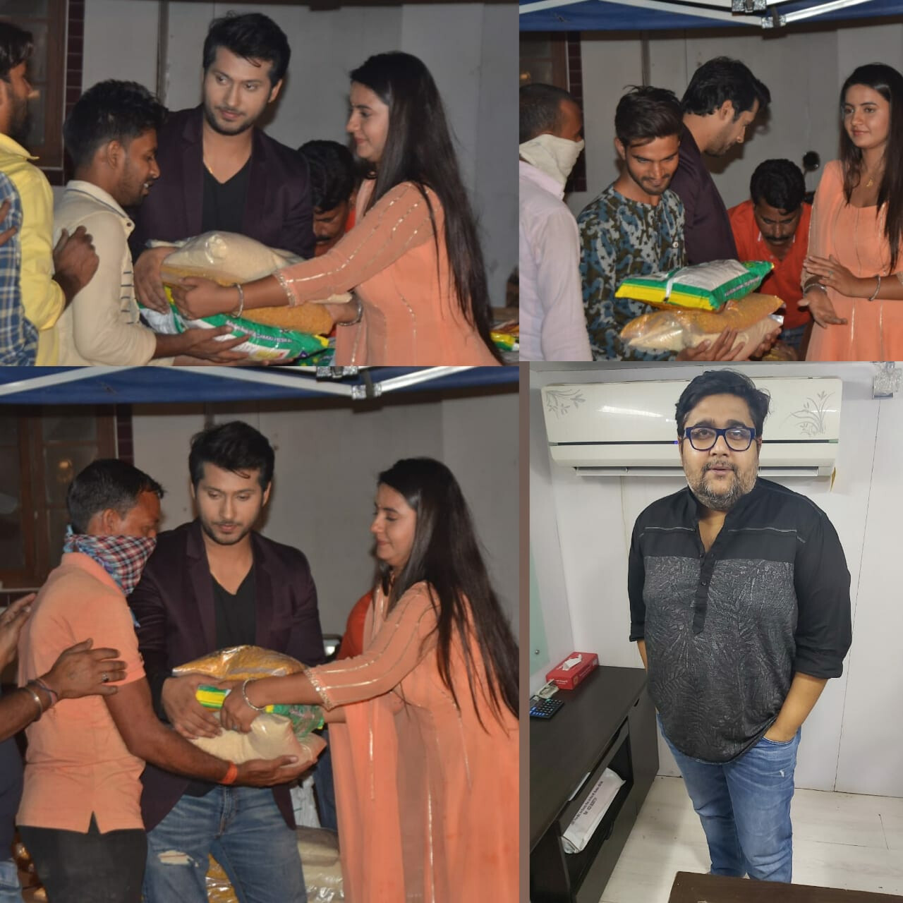 Mumbai Based Production House Distributes Groceries To Crew Members On Set Meera deosthale and namish taneja are back with colors tv new show vidya. mumbai based production house