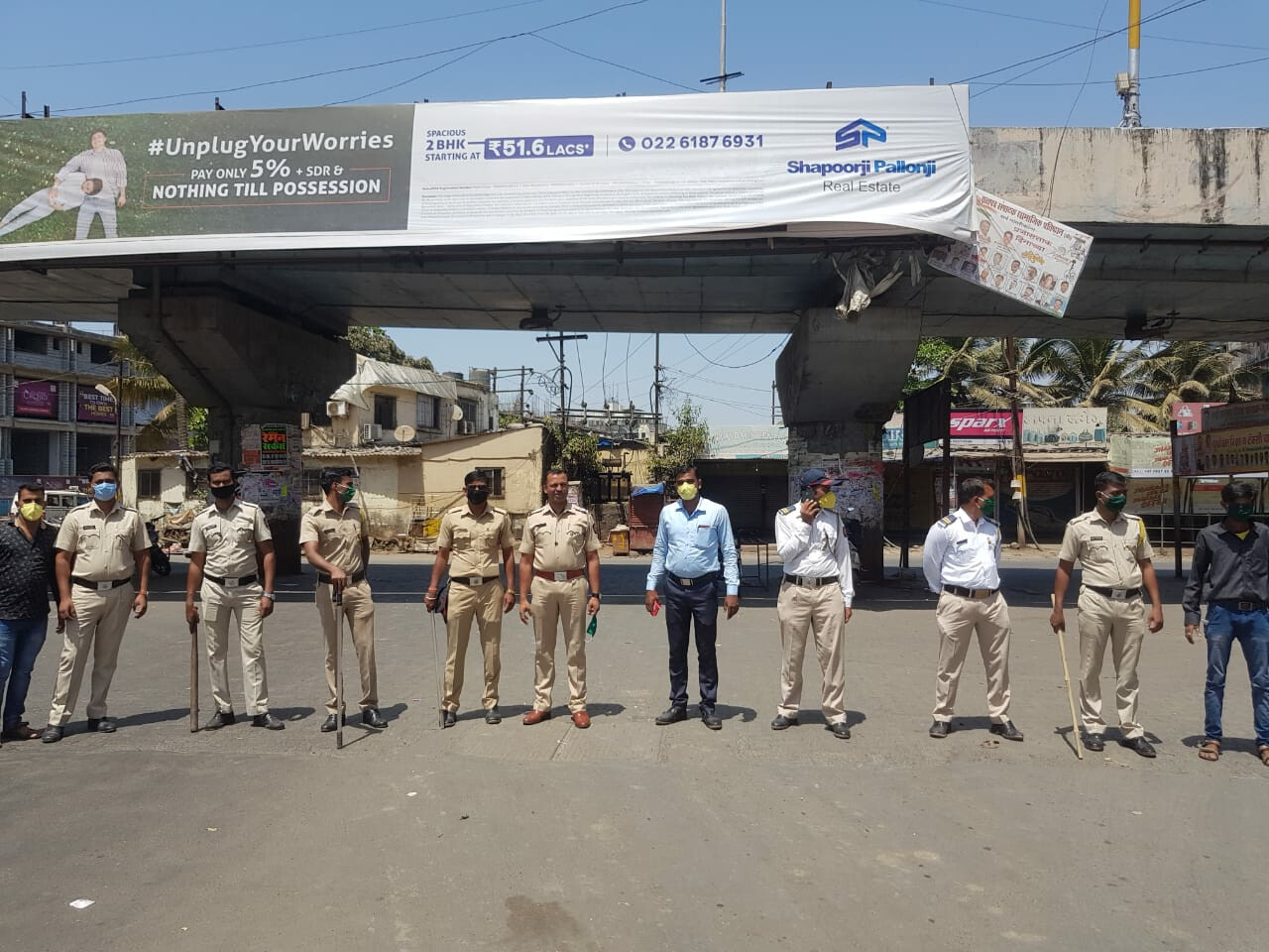 संचार बंदीच्या पार्श्वभूमिवर स्वत: पोलिस आयुक्त ऑन फिल्ड