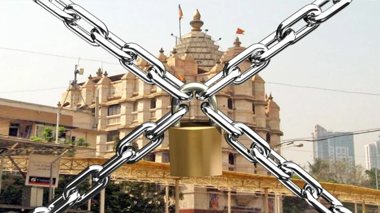 इतिहासात पहिल्यांदाच राज्यातील मंदिर बंद इतिहासात पहिल्यांदाच राज्यातील मंदिर बंद