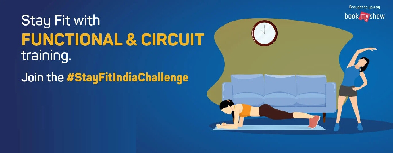 More than 50 India’s best fitness trainers to be a part of BookMyShow #StayFitIndiaChallenge from April 9-15