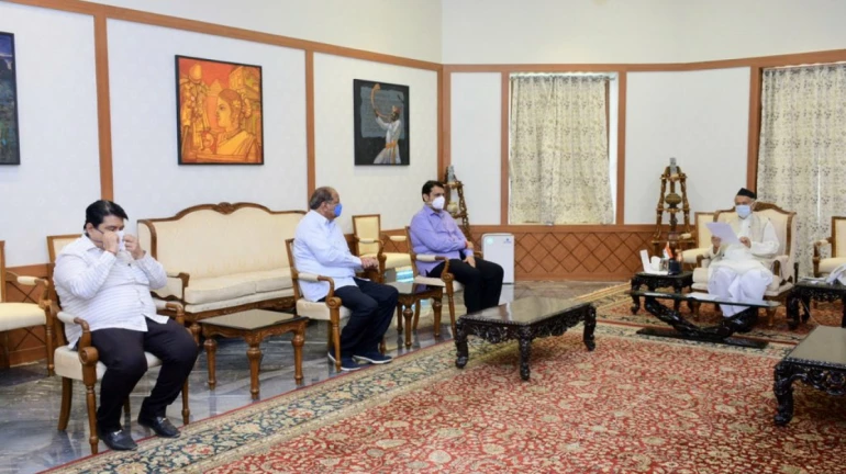 कोरोना वायरस - बीजेपी प्रतिनिधि मंडल ने की राज्यपाल से मुलाकात कोरोना वायरस - बीजेपी प्रतिनिधि मंडल ने की राज्यपाल से मुलाकात