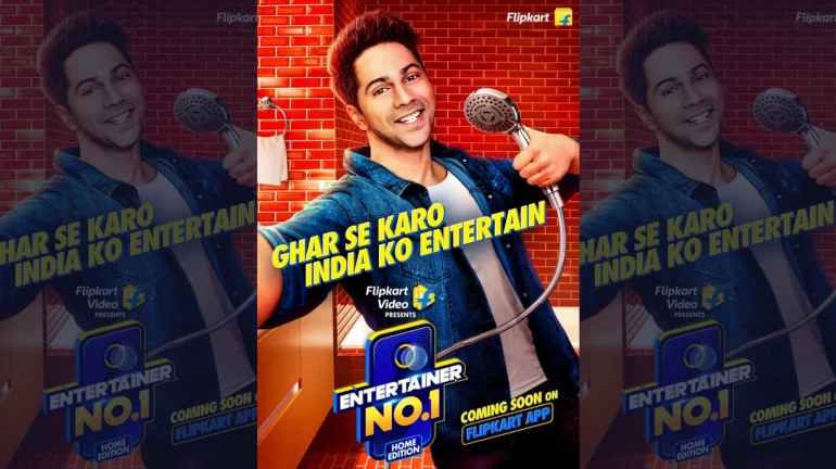 Flipkart launches a unique stay-at-home reality show 'Entertainer No. 1’ with Varun  Dhawan