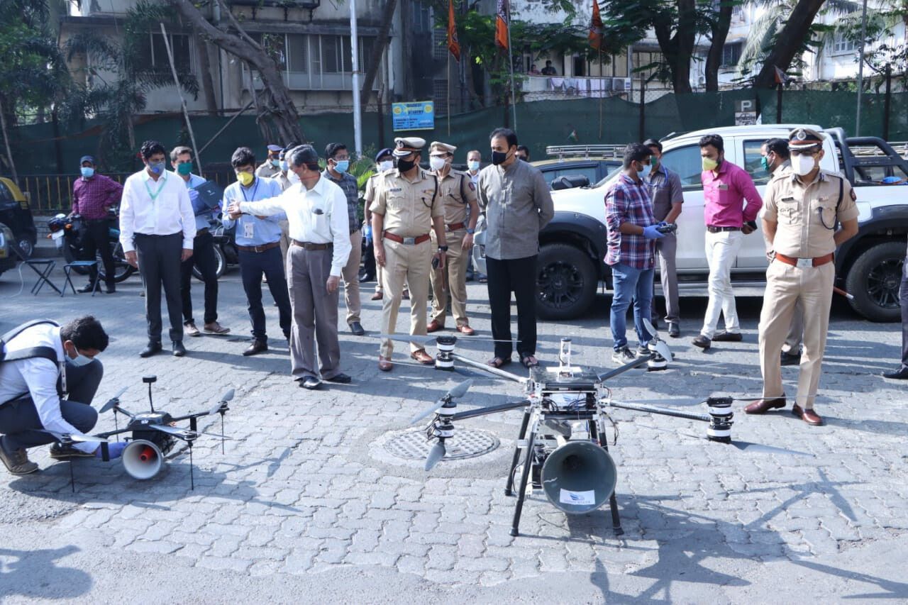 Eyes in the skies: Mumbai Police to monitor dense areas with drones
