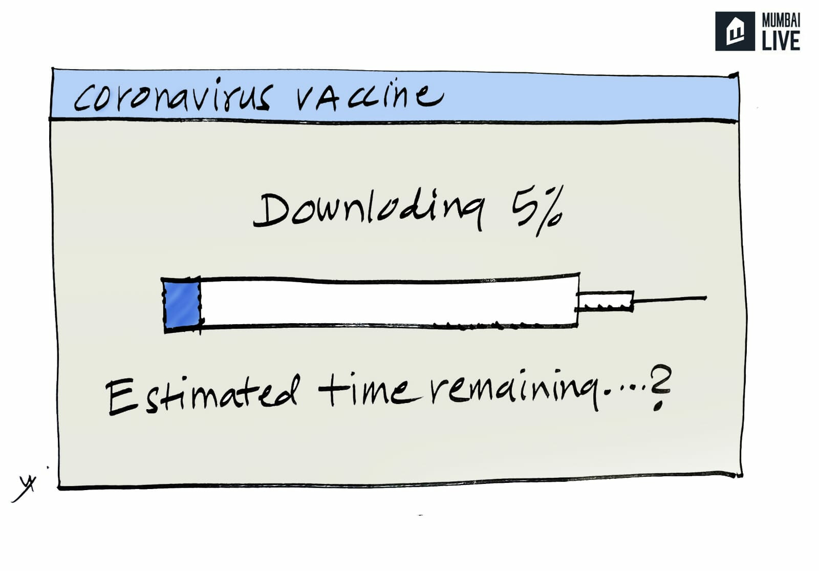 Coronavirus: नो वैक्सीन ओनली डिस्टेंस