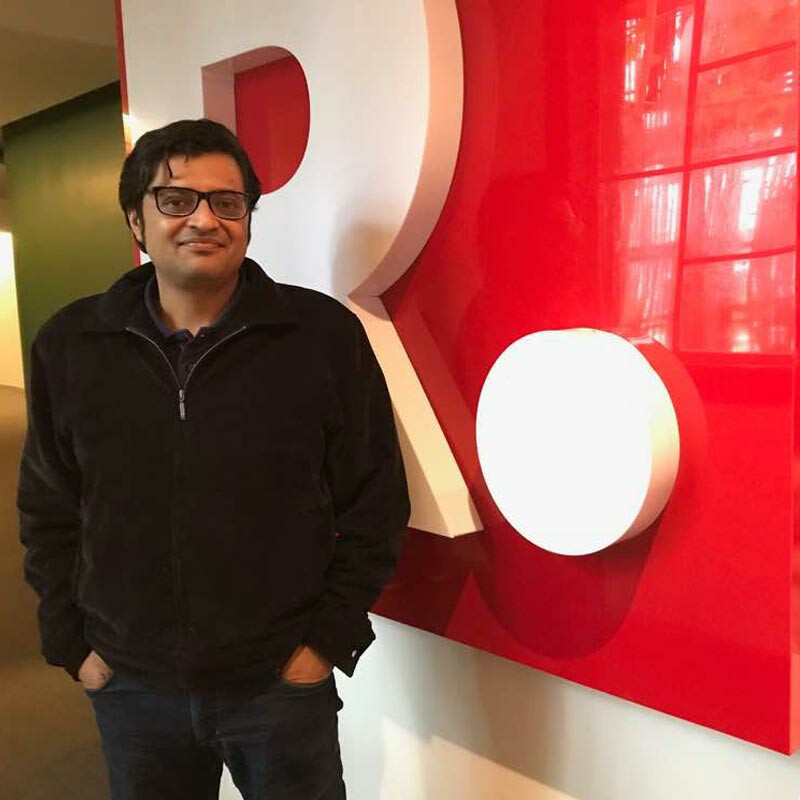 Arnab Goswami and his wife attacked by two goons in Mumbai