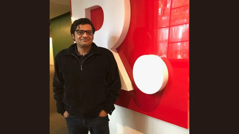 Arnab Goswami and his wife attacked by two goons in Mumbai Arnab Goswami and his wife attacked by two goons in Mumbai